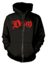 Dio 'Last In Line' (Black) Zip Up Hoodie Front
