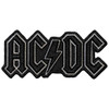 AC/DC 'Black Logo' (Iron On) Patch