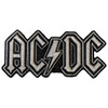 AC/DC 'Silver Logo' (Iron On) Patch