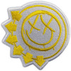 Blink-182 'Yellow Six-Arrow Smile' (Iron On) Patch