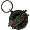 Guns N' Roses 'Silver Circle Logo' Keyring