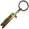 Trivium 'Gold Sword' Keyring