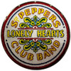 The Beatles 'Sgt Pepper Drum Patch' Fridge Magnet