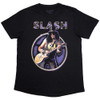 Slash 'Purple Circle' (Black) T-Shirt