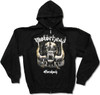 Motorhead 'War Pig' (Black) Zip Up Hoodie
