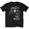 John Lennon 'Imagine Peace' (Black) T-Shirt