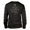 Opeth 'The Last Will and Testament' (Black) Long Sleeve Shirt Back