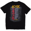 AC/DC 'Control Wires PWR-UP EU Tour '24' (Black) T-Shirt BACK
