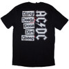 AC/DC 'Mini Logo / Dirty Deeds' (Black) T-Shirt BACK