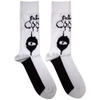 Alice Cooper 'Eyes' (White) Socks (One Size = UK 7-11)