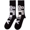 Five Finger Death Punch 'Pixeled Skull' (Black) Socks (One Size = UK 7-11) BACK