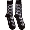Ghost 'Logo Pattern' (Black) Socks (One Size = UK 7-11)