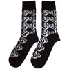 Ghost 'Logo Pattern' (Black) Socks (One Size = UK 7-11) BACK