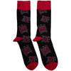 Slayer 'Eagle Crest Pattern' (Black) Socks (One Size = UK 7-11)
