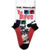 The Beatles 'A Hard Day's Night Colours' (White) Socks (One Size = UK 7-11)
