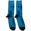 The Beatles 'Sub & Band Outlines' (Blue) Socks (One Size = UK 7-11)