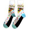 The Beatles 'Magical Mystery Tour' (White) Socks (One Size = UK 7-11) BACK
