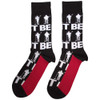 The Beatles 'Let It Be Silhouettes Repeat' (Black) Socks (One Size = UK 7-11)