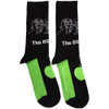 The Beatles 'White Album Faces Outlines & Apple' (Black) Socks (One Size = UK 7-11)