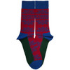 The Beatles 'Sgt Pepper Text Outlines' (Red) Socks (One Size = UK 7-11)