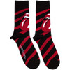 The Rolling Stones 'Stripes' (Black) Socks (One Size = UK 7-11)
