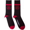 Tupac 'Circle Logo' (Black) Socks (One Size = UK 7-11)