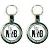 John Lennon 'New York City' Spinner Keyring
