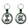 John Lennon 'War is Over' Spinner Keyring