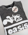 Oasis 'Logo Splat' (Stone Wash) Limited Edition T-Shirt