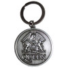 Queen 'Silver Crest Double Sided' Keyring