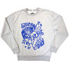 Green Day 'Cat Blaster' (Grey) Sweatshirt