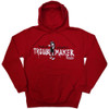 Emily The Strange 'Troublemaker' (Red) Pull Over Hoodie