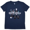 Machine Gun Kelly 'Bench' (Blue) Womens Fitted T-Shirt