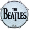 The Beatles 'Drum Logo Large' (Iron On) Patch