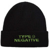 Type O Negative 'Text Logo' (Black) Beanie Hat