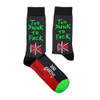 Dead Kennedys 'Too Drunk' (Multicoloured) Socks