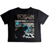 Linkin Park 'Meteora Drip Collage' (Black) Womens Crop Top