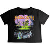 Megadeth 'Contaminated' (Black) Womens Crop Top
