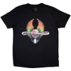 Journey 'Tie-Dye Wings' (Black) T-Shirt