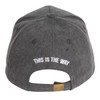 Star Wars - The Mandalorian 'Silver Crest' (Grey) Washed Baseball Cap Back