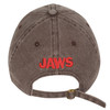 Jaws 'Shark Tours' (Grey) Washed Baseball Cap Back