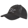 Batman The Dark Knight 'Logo' (Black) Washed Baseball Cap Front