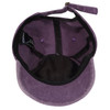 Wednesday 'Logo' (Purple) Washed Baseball Cap Back