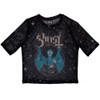 Ghost 'Opus' (Black) Womens Mesh Crop Top