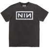 Nine Inch Nails 'Classic Logo' (Stone Wash) Limited Edition T-Shirt
