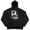 Tupac 'Spray Photo' (Grey Wash) Pull Over Hoodie
