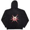 Slipknot 'The End, So Far Barcode' (Grey Wash) Pull Over Hoodie BACK
