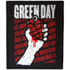 Green Day 'American Idiot Text Repeat' (Iron On) Patch