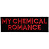 My Chemical Romance 'Text Logo' (Iron On) Patch