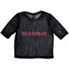 Iron Maiden 'Logo' (Black) Womens Crop Top
